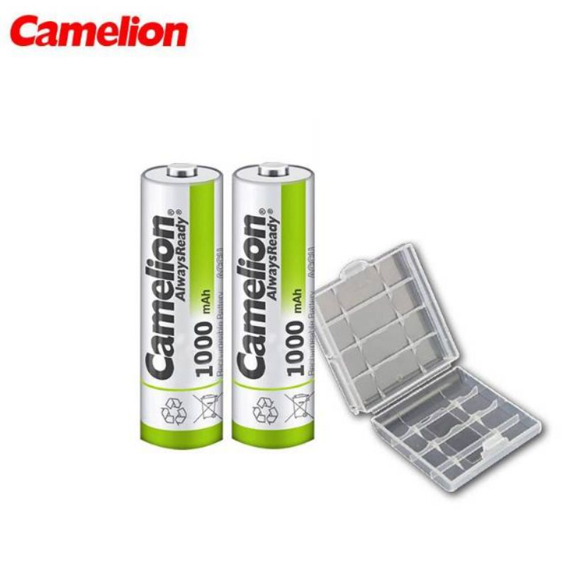 Baterai camelion A2 1000mah BP 2 frem tempat baterai