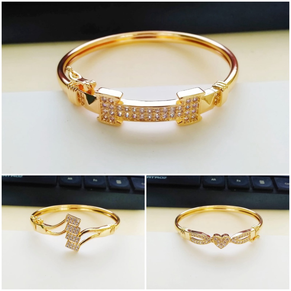 AV99 Grosir Gelang Bangle Premium Gelang Permata