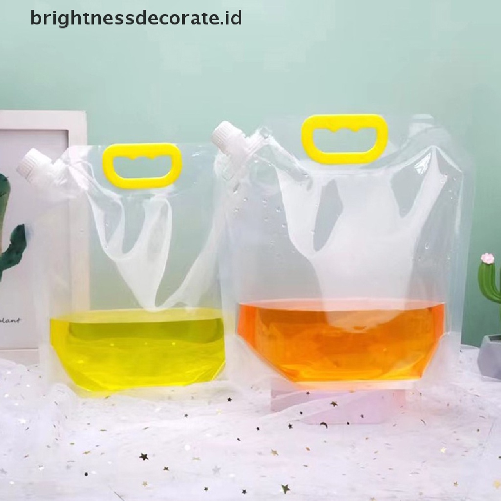 [Birth] 1pc1/1.5/2.5/5.5/10l Reusable Bening Kantong Minum Drink Flasks Liquor Bag [ID]