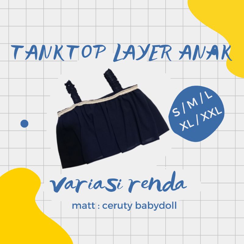 TANKTOP LAYER ANAK TANKTOP LAYER CERUTY