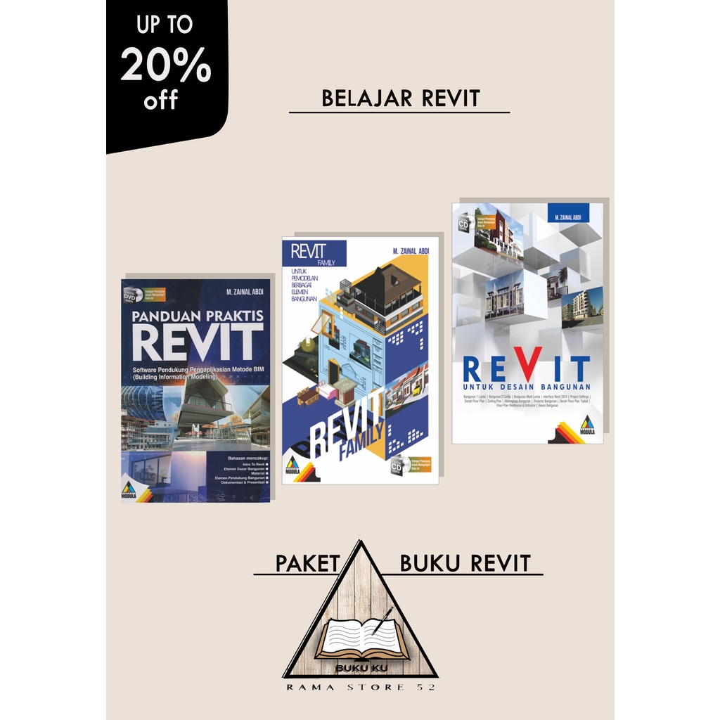 100% Original Buku Revit