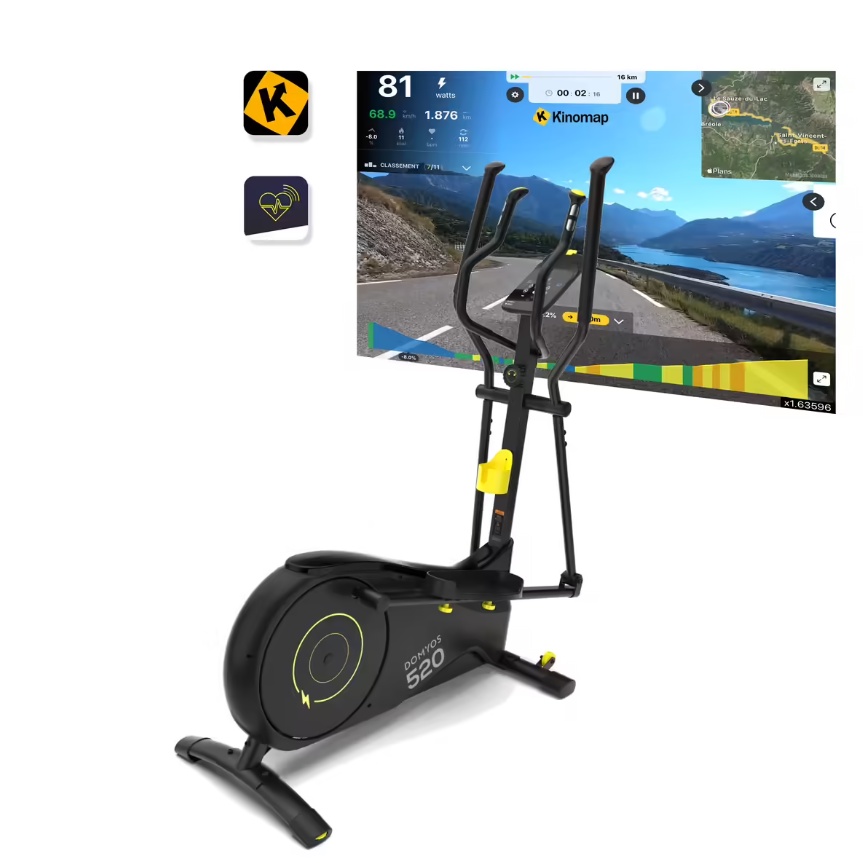 DOMYOS EL520 Sepeda Statis Alat Fitness Cross Trainer Cardiovascular Workout