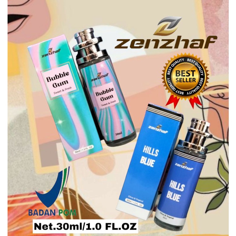 PARFUM THAILAND BPOM ZENZHAF 30ML TERLARIS