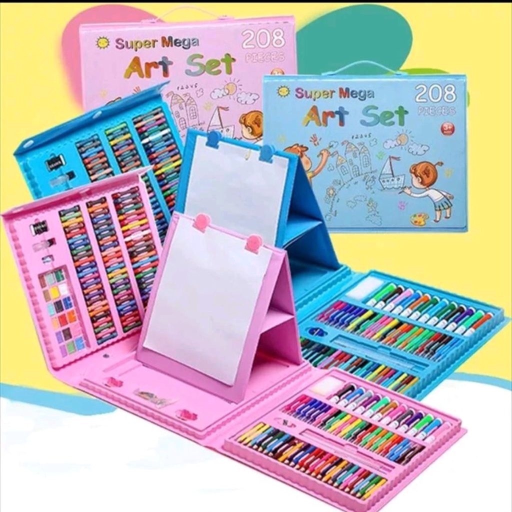 

PWR - ART SET 208 Pensil Warna / Crayon Mewarnai / Crayon Anak Set