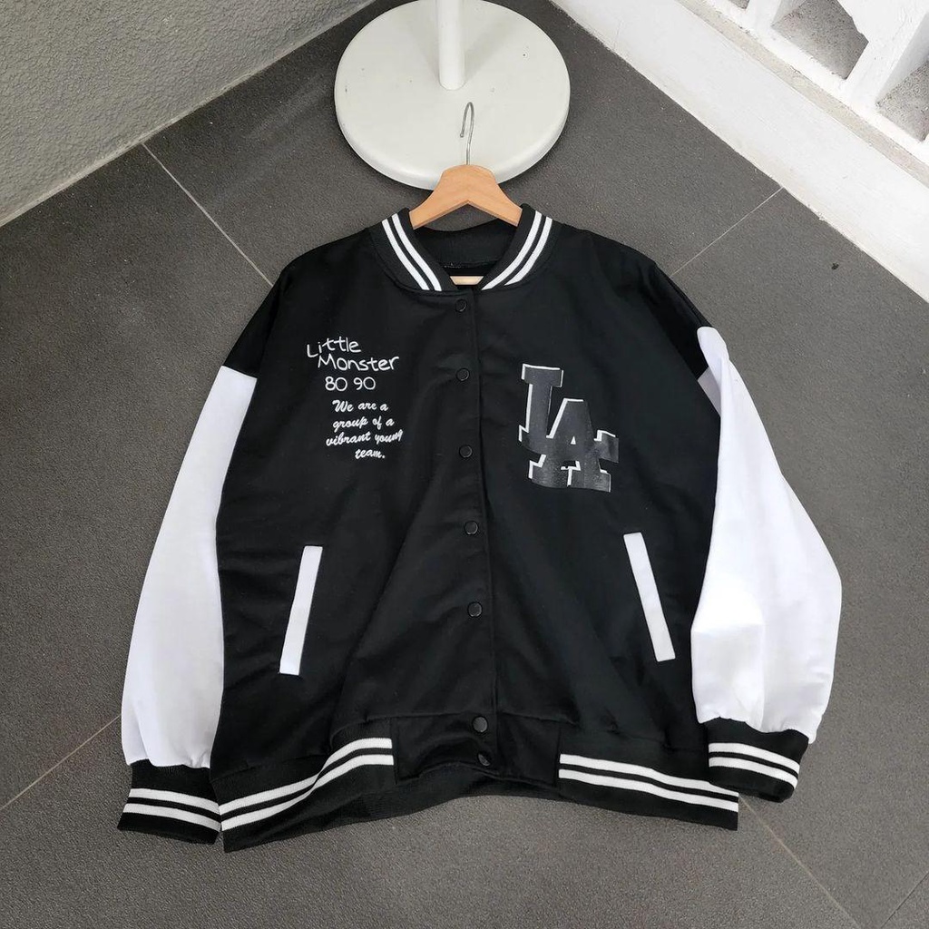 Jaket Sweater Baseball bisa untuk pria/wanita size L XXL