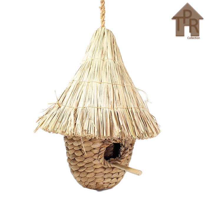 Natural Deco Ornamen Tangkringan Sarang Burung Gantung LMS