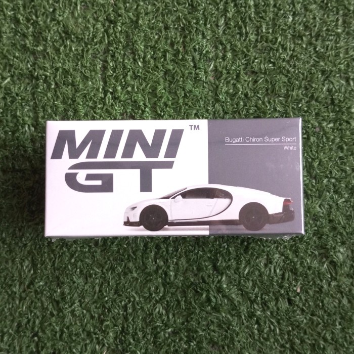 Mini GT 440 Bugatti Chiron Super Sport White LHD N27