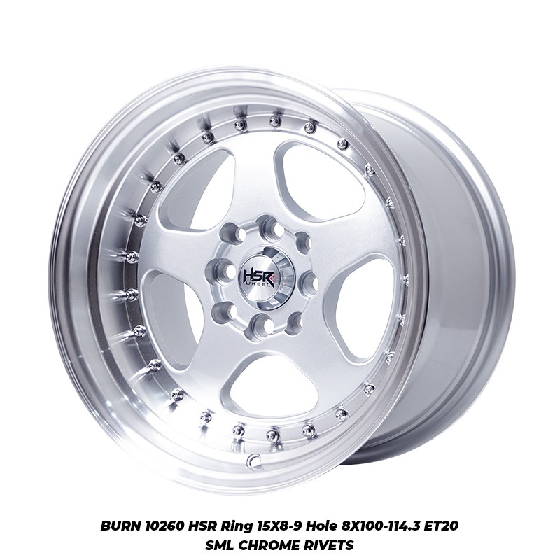 VELG MOBIL HSR R15X8/9 H8X100-114,3 ET20 SML