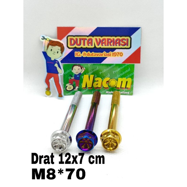 NACOM DV BAUT PROBOLT DRAT 12*7 CM ( M8*70 )