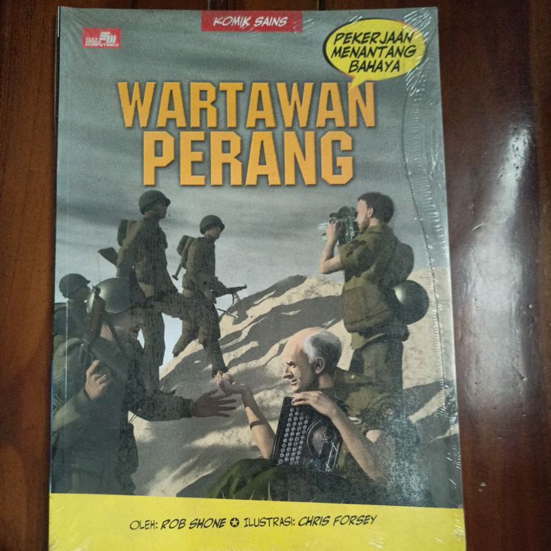 komik sains : wartawan perang