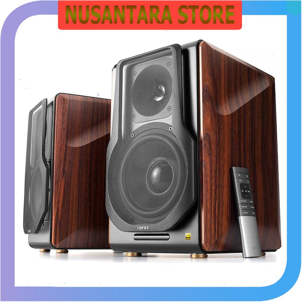 NUSANTARA - Edifier Active 2.0 Bluetooth Bookshelf Speaker Set - S3000 Pro