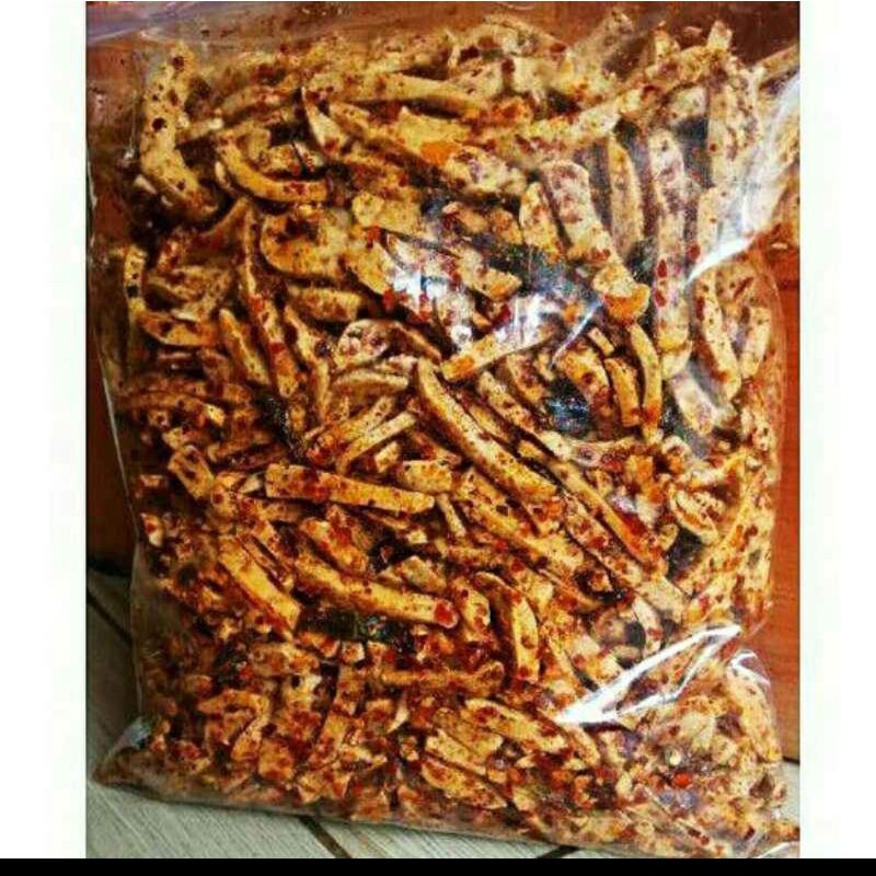 

Basreng kriuk pedas daun jeruk 500gr