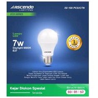 Lampu led 7 watt Ascendo, 7 watt