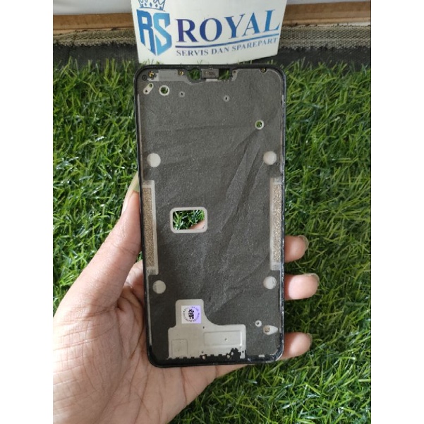 FRAME LCD DUDUKAN LCD OPPO A3S ORIGINAL ASLI COPOTAN