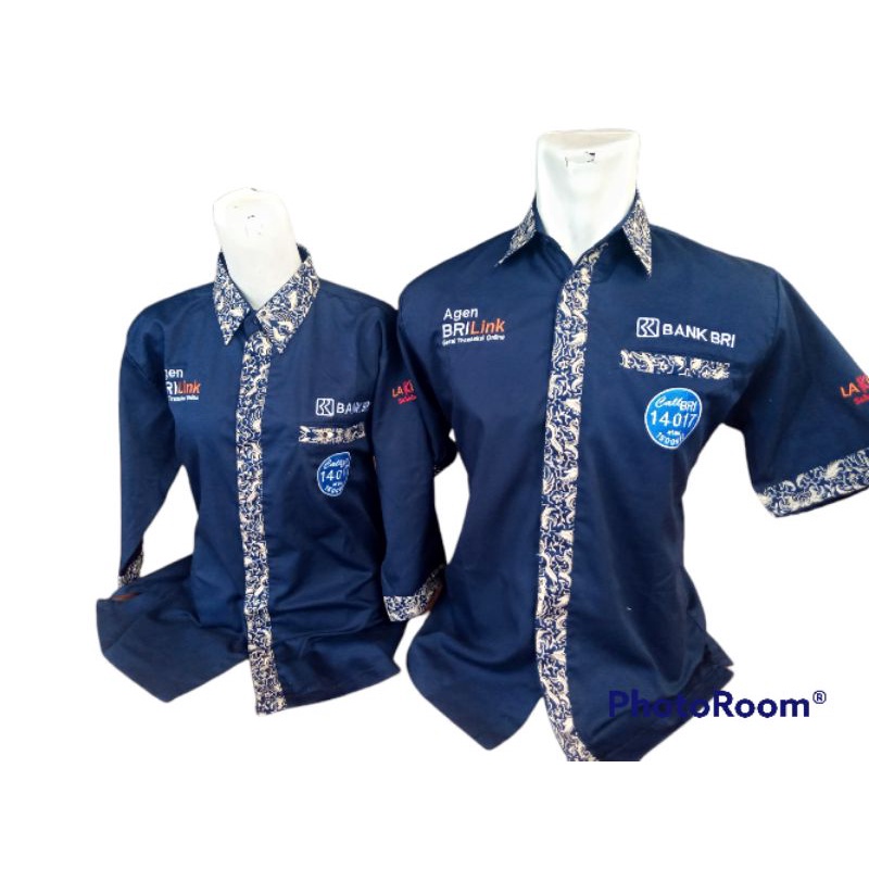 Baju Agen Brilink Kombinasi Batik