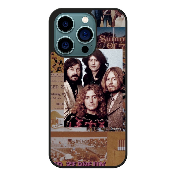 Casing Case iPhone X Xr Xs 11 12 13 14 Mini Pro Max Custom Led Zeppelin S237
