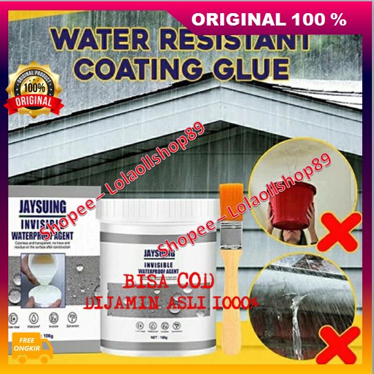 Water Resistant Coating Glue Lem Perekat Transparan Anti Bocor Invisible Waterproof  100% ASLI ORIGI
