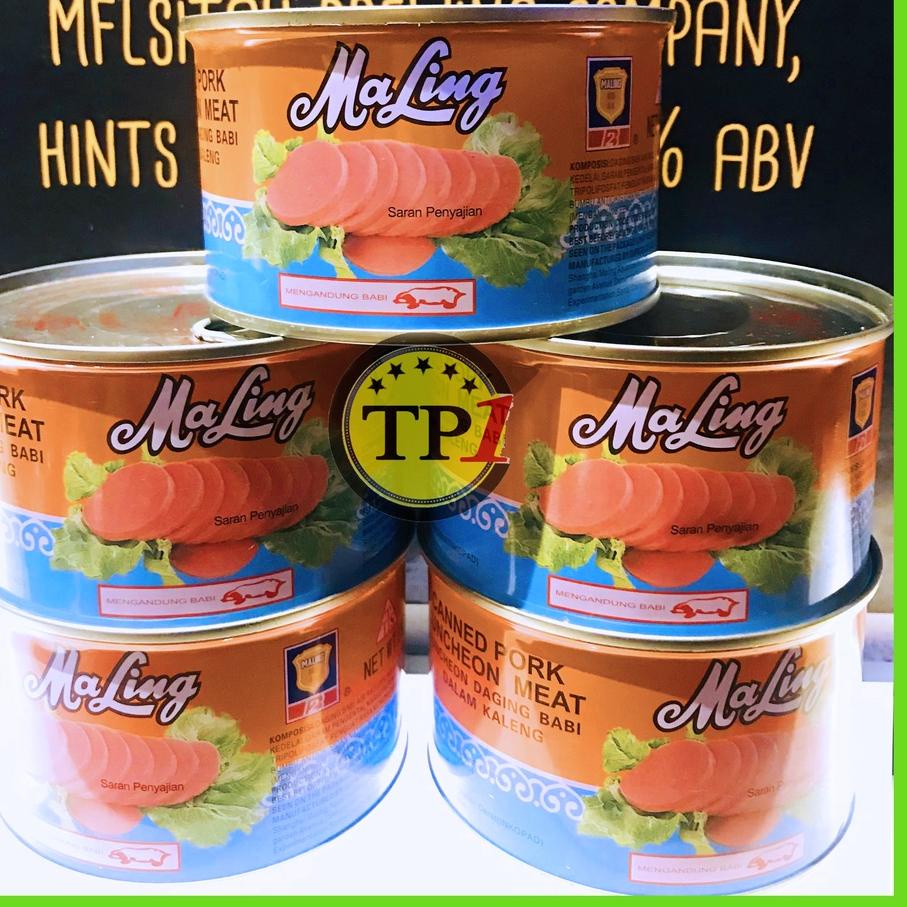 

FIA612 Maling TTS 397gr Luncheon Pork Meat Ma Ling / Ham Daging Babi Maling NON HALAL ||