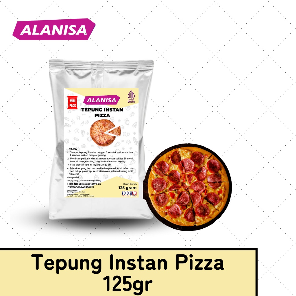 

Tepung Instan Pizza 125gr