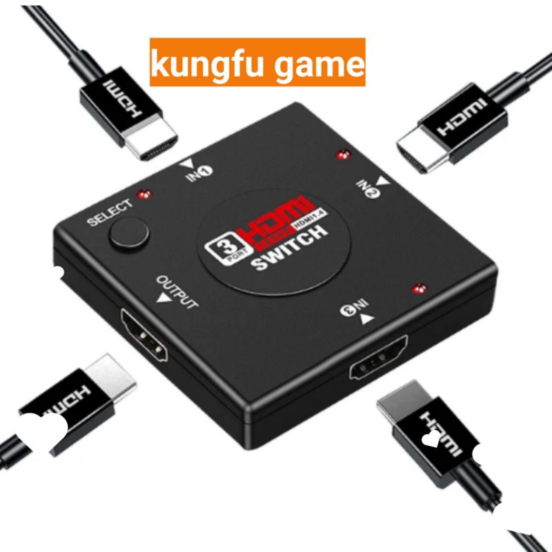 hdmi swict 3 port kotak 3 input 1 output