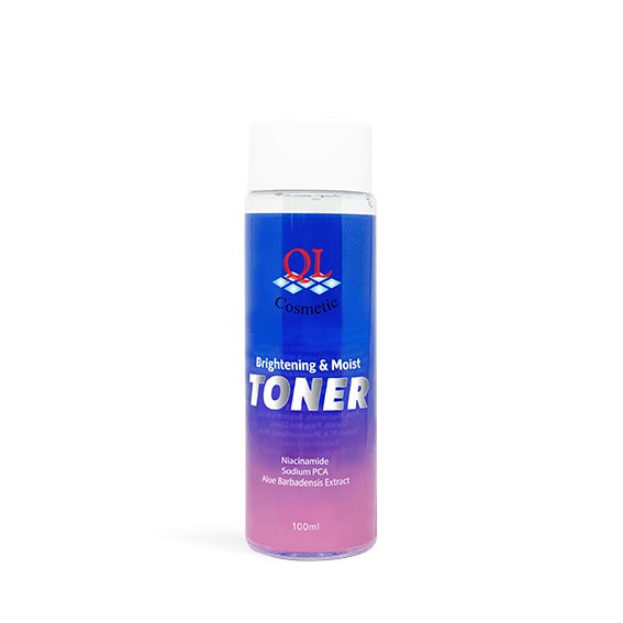 QL COSMETIC Brightening &amp; Moist Toner 100 ml