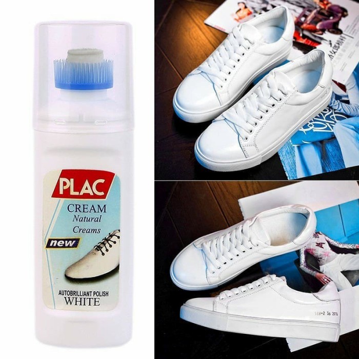 Cairan Pembersih Sepatu Putih Semir Krim Ajaib / Plac Cream