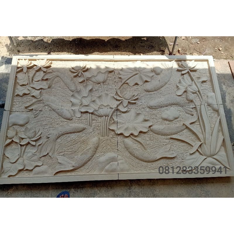 Jual Ukiran Dinding, Batu Ukir Relief, Dekorasi Rumah Dengan Batu Alam, Batu Alam Dinding