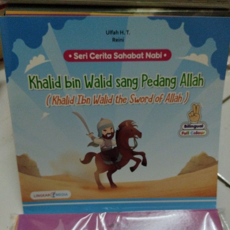 Jual Seri Cerita Sahabat Nabi Bilingual Khalid Bin Walid Sang Pedang