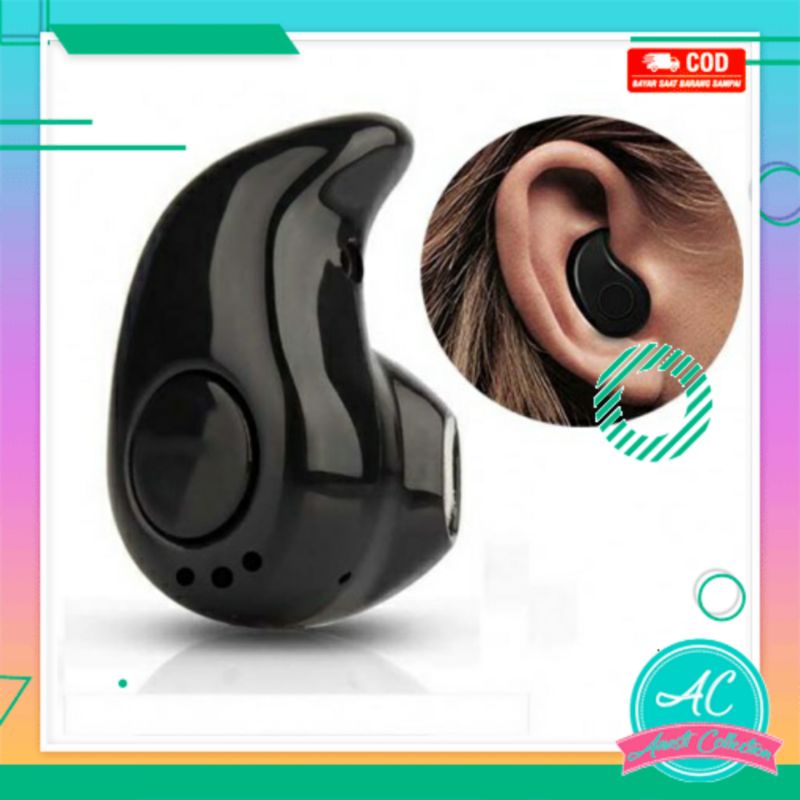 Headset bluetooth portable recharge earphone wireless tanpa kabel