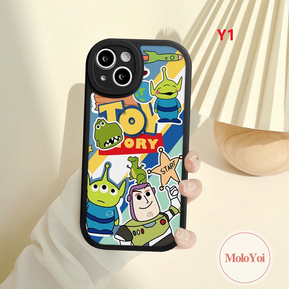 IPHONE Case Toy Story Kartun Lucu Kompatibel Untuk Iphone11 14 13 12 Pro MAX XR 7 8 6 6s 14 Plus X XS MAX SE 2020berry Bear Losto Soft TPU Back Case