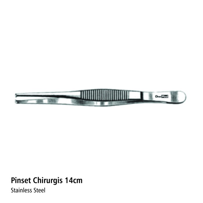 Pinset Chirurgis 14cm Stainless Steel Onemed OJB