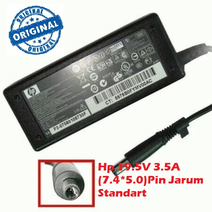 ORIGINAL ADAPTOR  HP 19.5V 3.5A (7.4x5.0MM) PIN CQ41 CQ42 CQ43 CQ45 HP AIO PC ALL-IN-ONE ORIGINAL