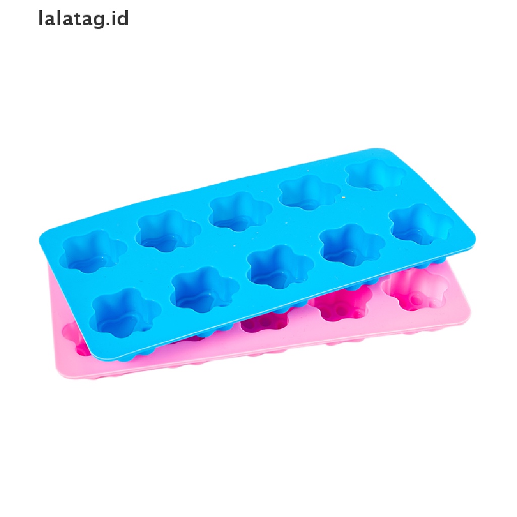 [lalatag] Cetakan Kue Silikon Kaki Kucing Anjing 10sel Untuk Biskuit Jelly Baking Pan Ice Tray [ID]