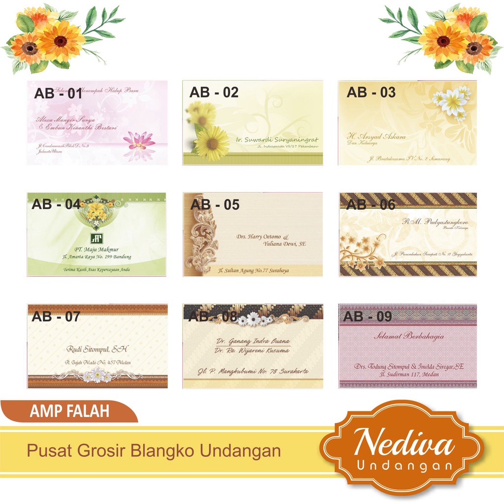 

Amplop Sumbangan (Besar) Falah 1 pack isi 50 pcs Harga Murah