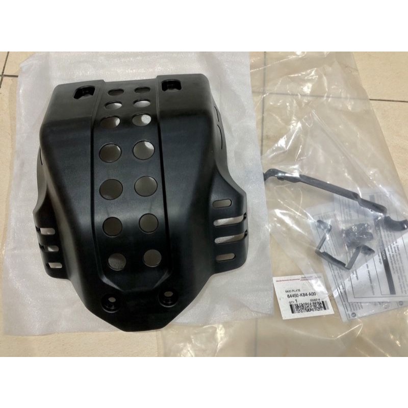 Skid plate pelindung mesin engine guard Honda CRF 150L K84A original HONDA AHM