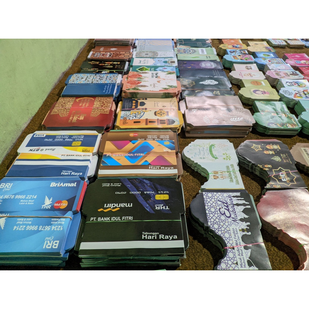 

(SIAP PAKAI) [bisa pilih sesuka hati] Amplop BANK Terbaru Uk 7*18 cm (1 pack isi 10 pcs)