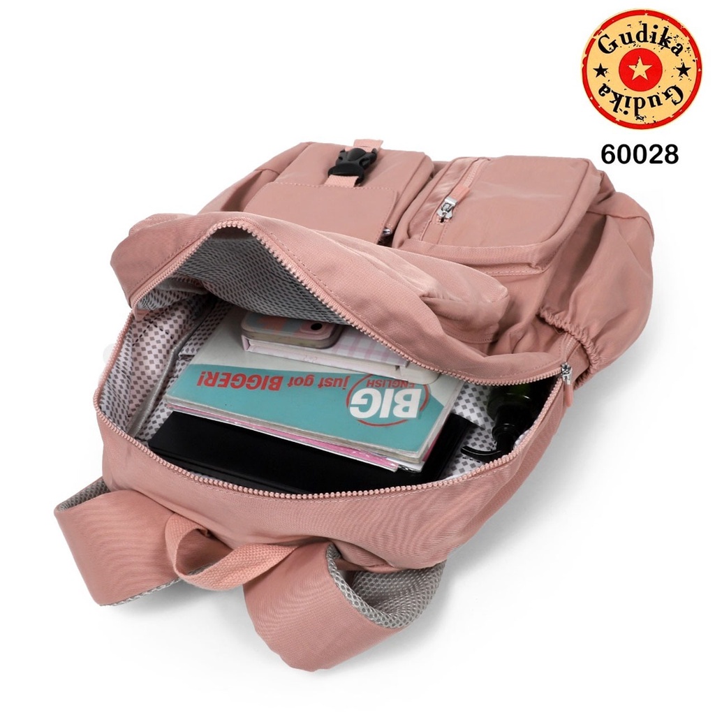 New Arrival !! GUDIKA Emily 60028 | Backpack Waterproof Wanita Tas Ransel Laptop Anti Air Import Original | Ransel Cewek | Ransel Perempuan | Tas Wanita