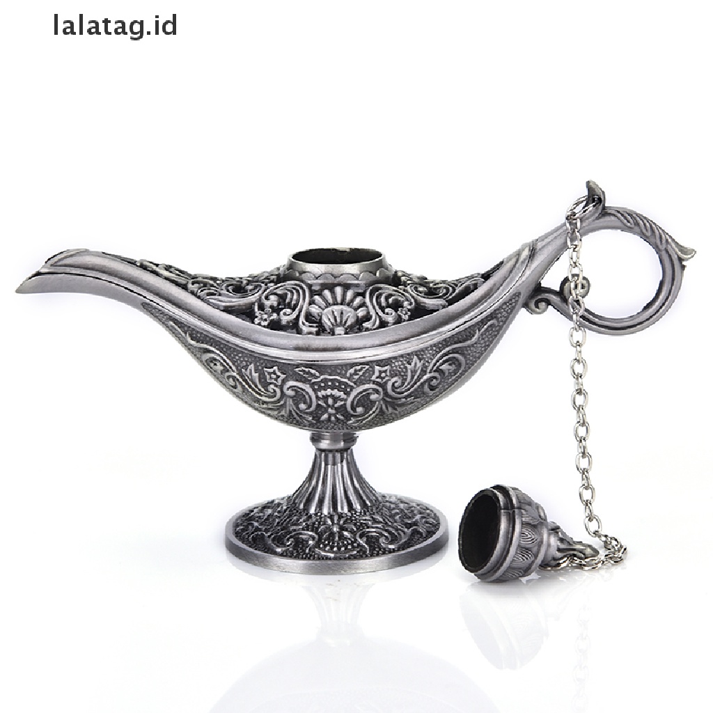 [lalatag] 1pc Hot Aladin Magic Genie Light OiL Lamp Pot Lampu Aladin Mempesona Dekorasi [ID]