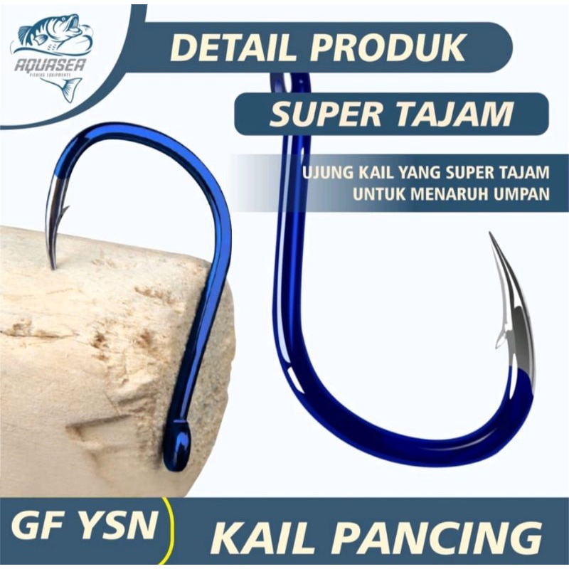 Kail Tajam Carbon Biru