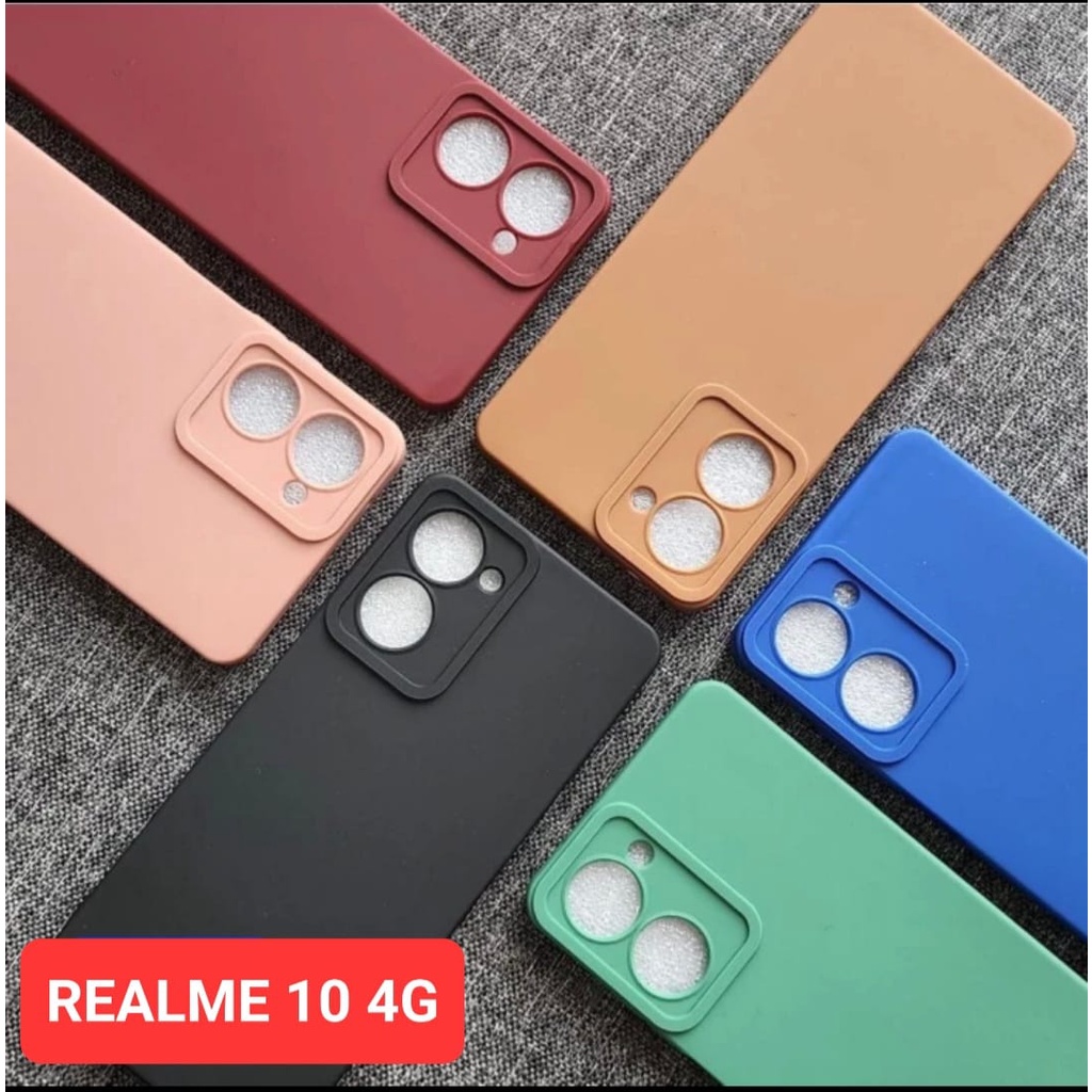 Promo Case For REALME 10 4G / REALME 10 PRO 5G Case Pro Camera Casing Premium Slim Exellent Cover | Soft Matte | SoftCase Macaron