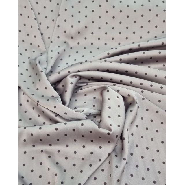 armani silk sutra motif polkadot kecil / besar