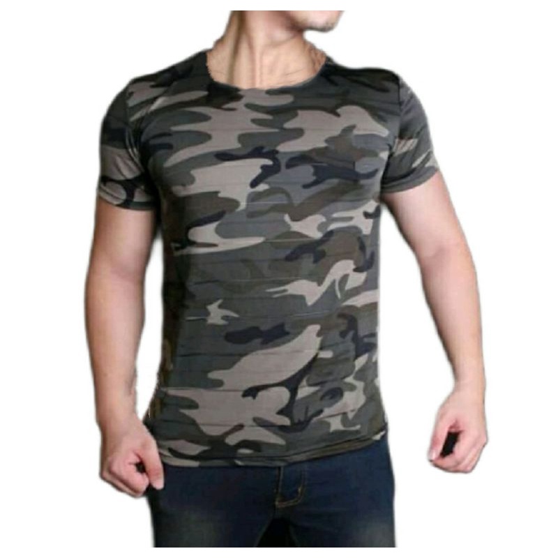 kaos pria lengan pendek M fit to XXL
