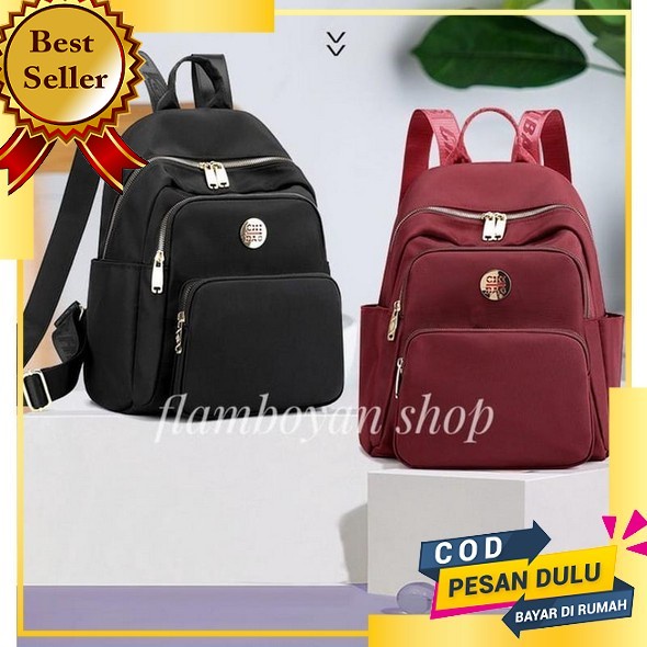 Ready Arc_Bags Tas Ransel Wanita Kuliah Muat Laptop Remaja Terbaru 2021 Trend 2022 Sekolah Smp Sma F