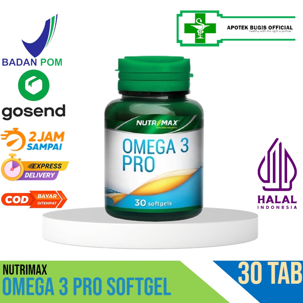 Nutrimax Omega 3 Pro 30 Kapsul