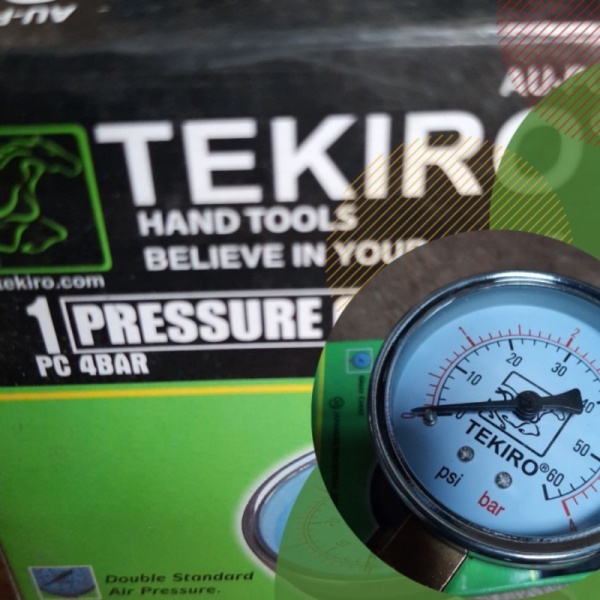 

Promo Pressure Gauge 4 bar TEKIRO - 25 bar Murah
