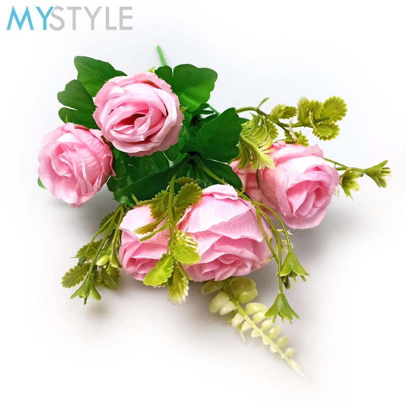 HAPPY TIME ROSE 6X09 BUNGA ROSE MAWAR BUNGA ARTIFICIAL DEKORASI PESTA WEDDING BOUQUET BUNGA BUKET BUNGA