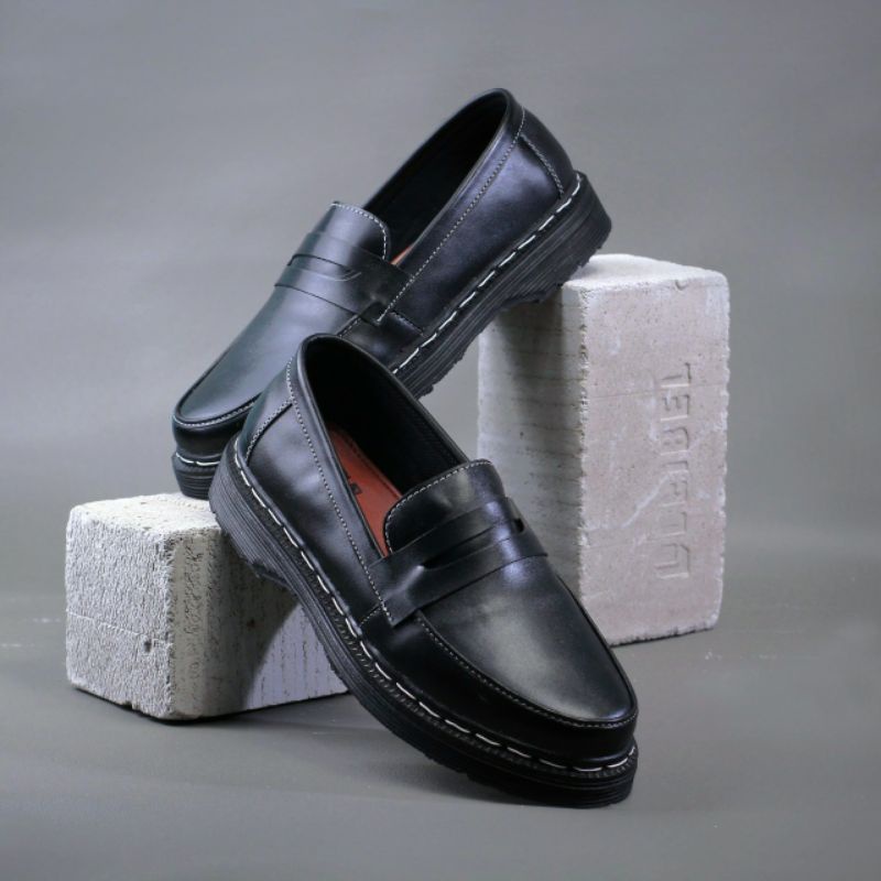 DTX Sepatu Formal Pantofel Pria Casual Kuliah Kerja Perkantoran Kondangan
