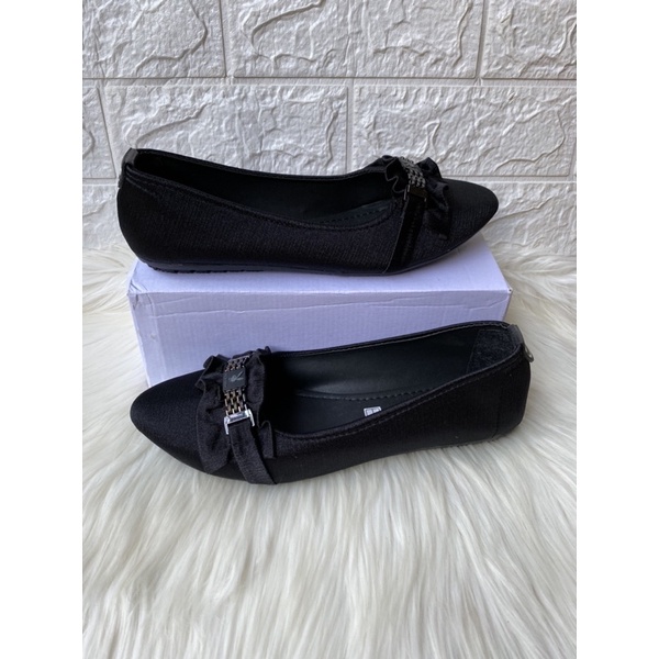 Sepatu Wanita Terbaru Model kelinci Flatshoes Premium Simple Bisa COD