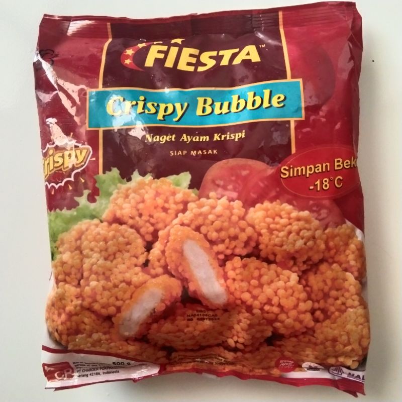 

Fiesta Crispy Bubble Nugget Ayam 500gr Murah