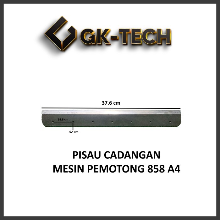 

Mew Pisau Pemotong Kertas A3 858 Gk-Tech